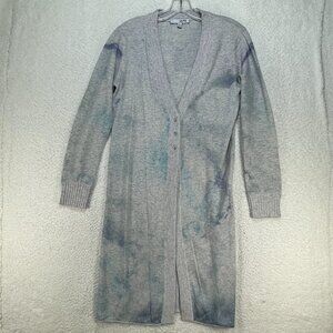 SWTR Women's Size Small Button Up Cashmere Midi Length Cardigan